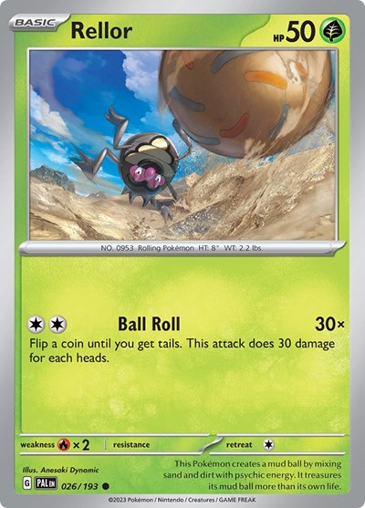 Rellor #26 Paldea Evolved