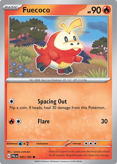 Fuecoco #35 Paldea Evolved