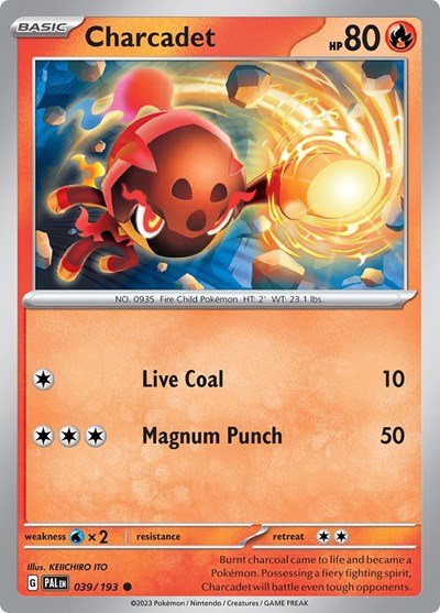 Charcadet #39 Paldea Evolved