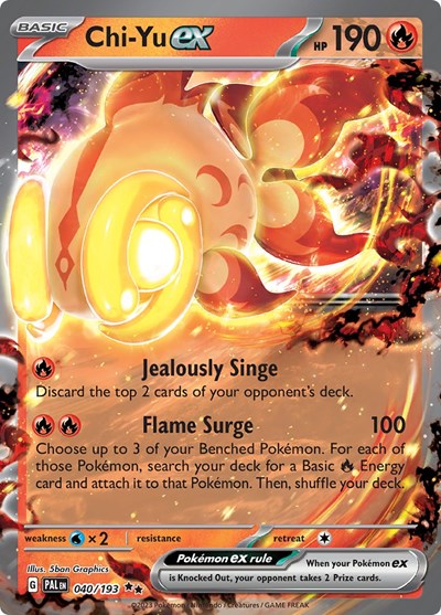 Chi-Yu ex #40 Paldea Evolved