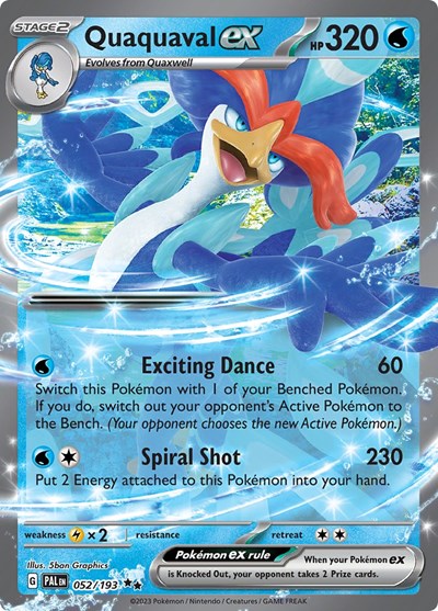 Quaquaval ex #52 Paldea Evolved