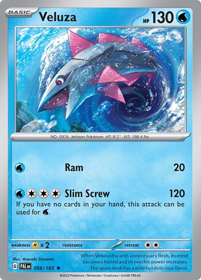 Veluza #56 Paldea Evolved