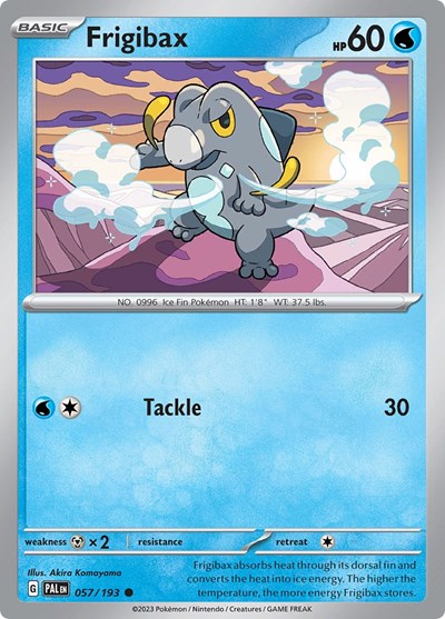 Frigibax #57 Paldea Evolved
