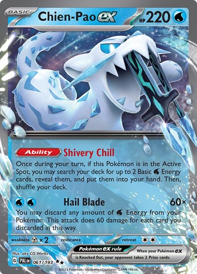 Chien-Pao ex #61 Paldea Evolved