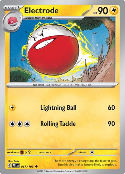 Electrode #67 Paldea Evolved