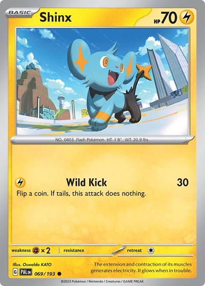 Shinx #69 Paldea Evolved