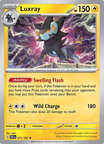 Luxray #71 Paldea Evolved