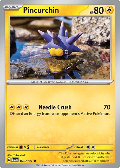 Pincurchin #72 Paldea Evolved