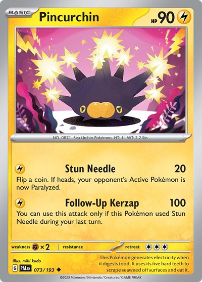 Pincurchin #73 Paldea Evolved