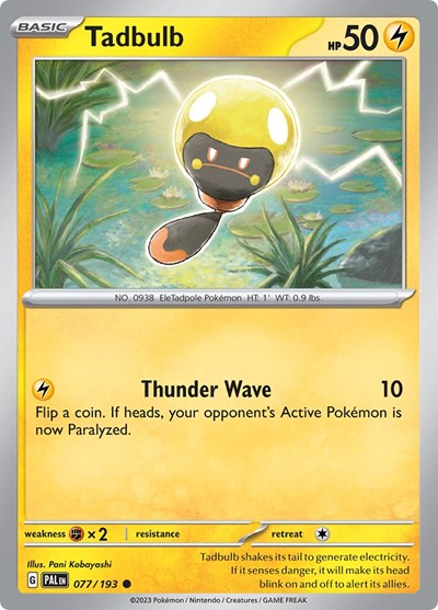 Tadbulb #77 Paldea Evolved