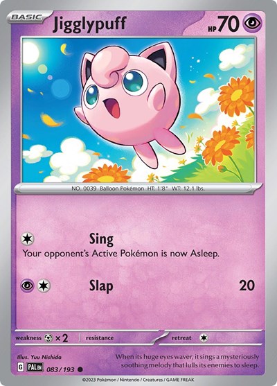 Jigglypuff #83 Paldea Evolved