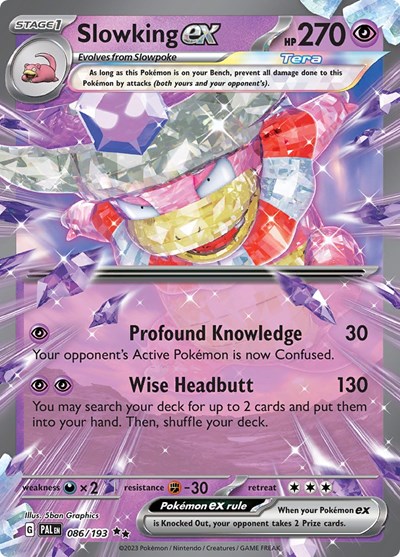 Slowking ex #86 Paldea Evolved