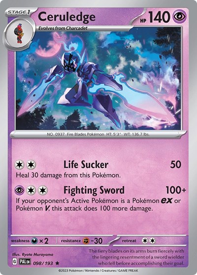 Ceruledge #98 Paldea Evolved