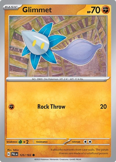 Glimmet #125 Paldea Evolved