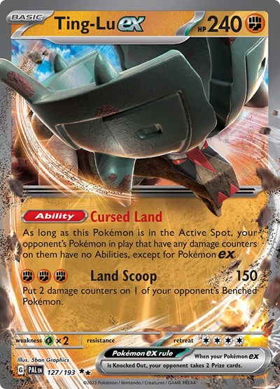 Ting-Lu ex #127 Paldea Evolved
