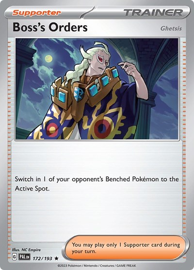 Boss's Orders #172 Paldea Evolved