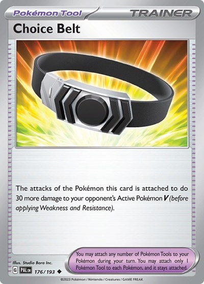 Choice Belt #176 Paldea Evolved
