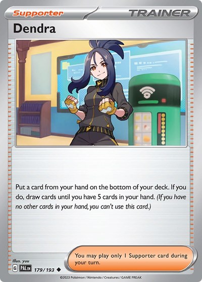 Dendra #179 Paldea Evolved