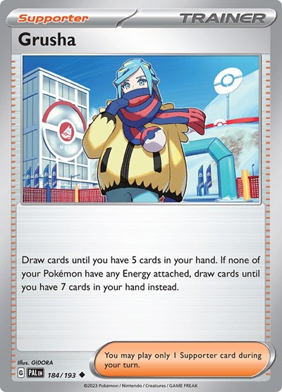 Grusha #184 Paldea Evolved