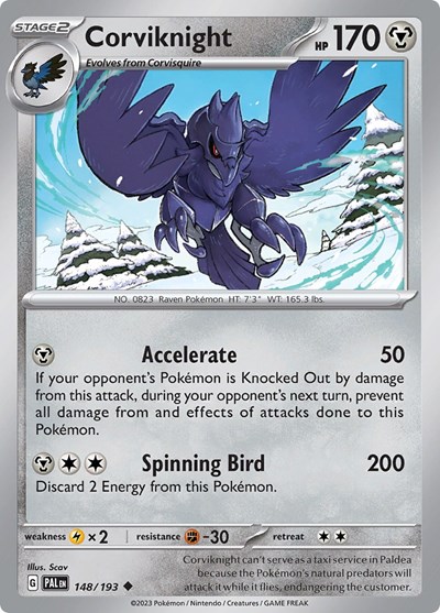 Corviknight #148 Paldea Evolved
