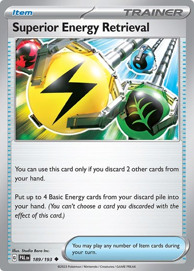 Superior Energy Retrieval #189 Paldea Evolved