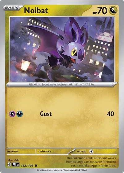 Noibat #152 Paldea Evolved