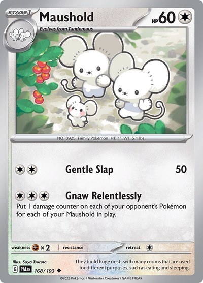 Maushold #168 Paldea Evolved