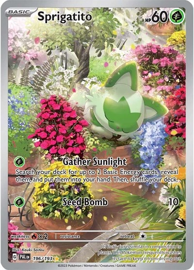 Sprigatito #196 Paldea Evolved
