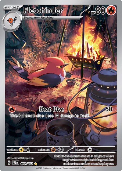Fletchinder #199 Paldea Evolved