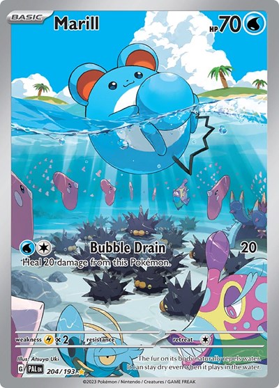 Marill #204 Paldea Evolved