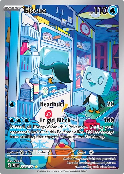 Eiscue #205 Paldea Evolved