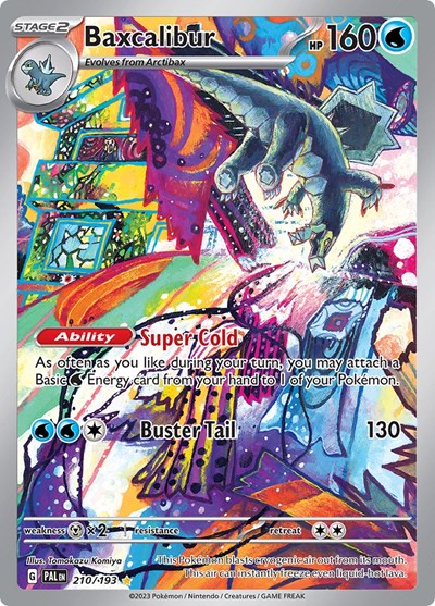 Baxcalibur #210 Paldea Evolved