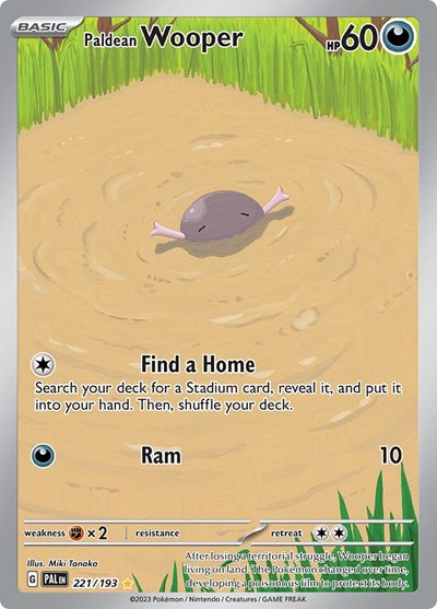 Paldean Wooper #221 Paldea Evolved