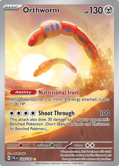 Orthworm #224 Paldea Evolved