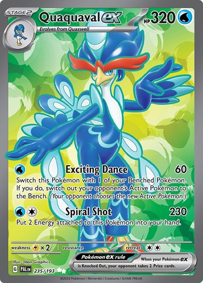 Quaquaval ex #235 Paldea Evolved