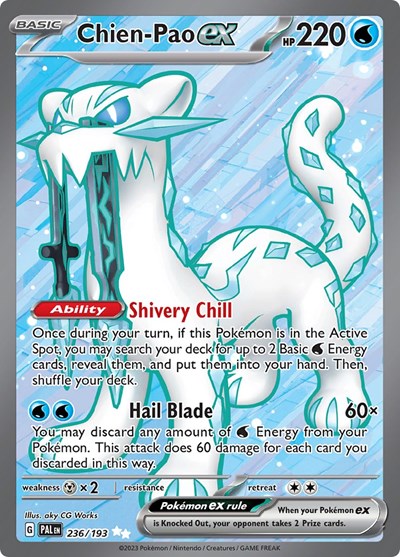 Chien-Pao ex #236 Paldea Evolved