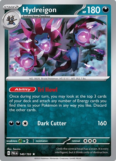 Hydreigon #140 Paldea Evolved