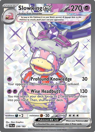 Slowking ex #238 Paldea Evolved