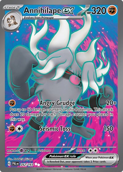Annihilape ex #242 Paldea Evolved
