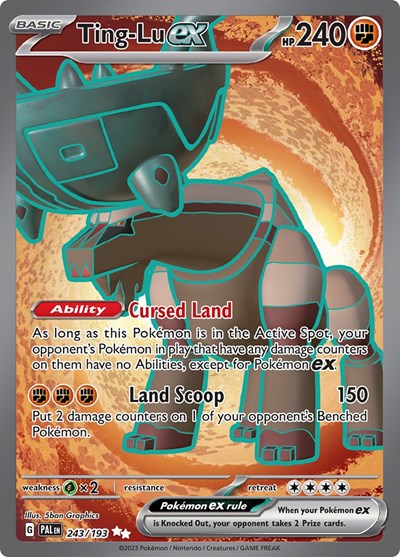 Ting-Lu ex #243 Paldea Evolved