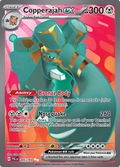Copperajah ex #245 Paldea Evolved