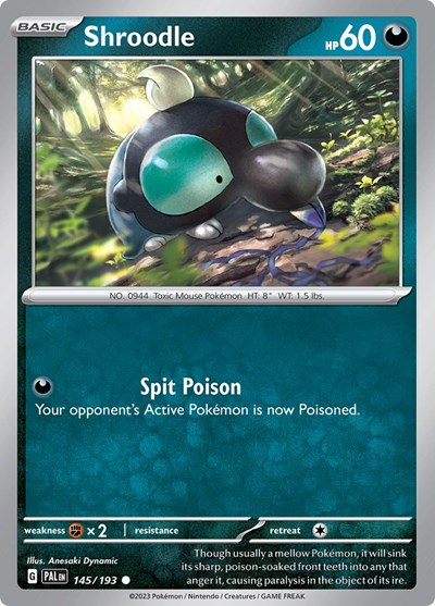 Shroodle #145 Paldea Evolved
