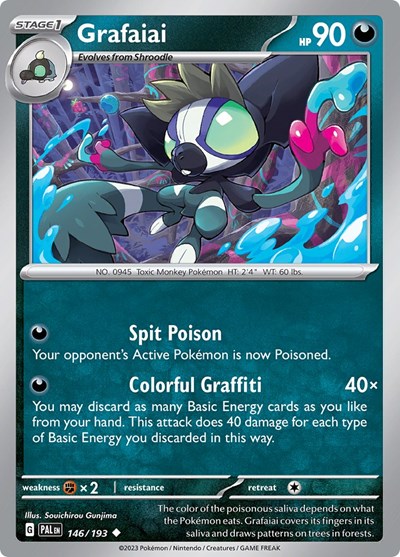 Grafaiai #146 Paldea Evolved