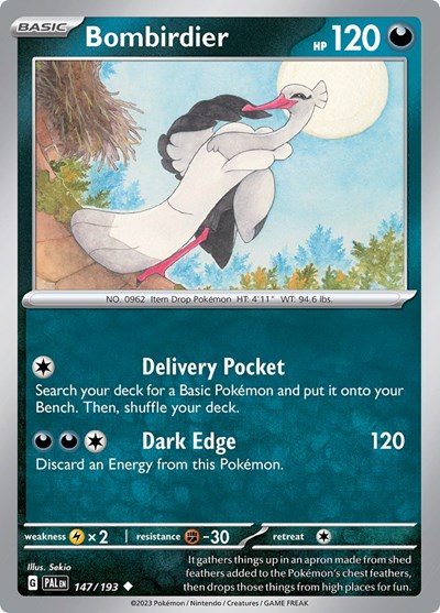 Bombirdier #147 Paldea Evolved