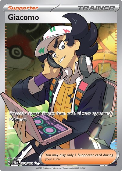 Giacomo #252 Paldea Evolved