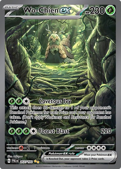 Wo-Chien ex #257 Paldea Evolved