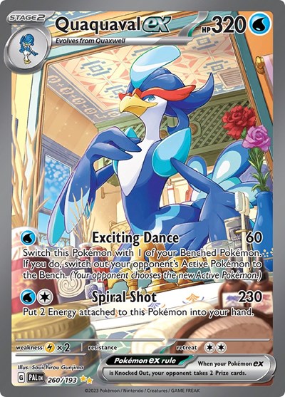 Quaquaval ex #260 Paldea Evolved