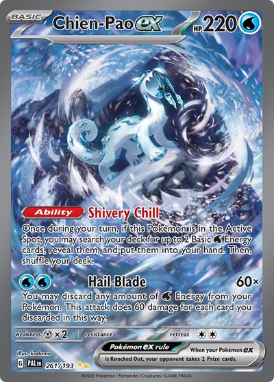 Chien-Pao ex #261 Paldea Evolved
