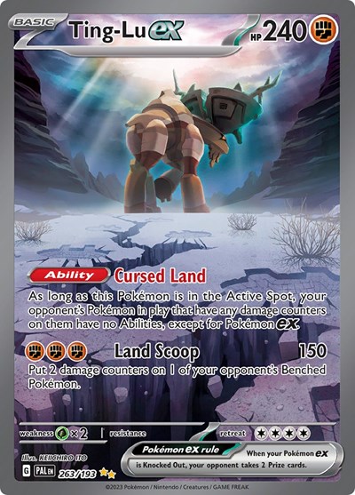 Ting-Lu ex #263 Paldea Evolved