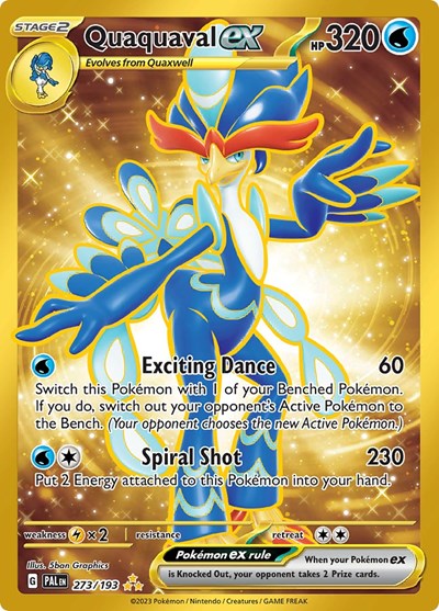 Quaquaval ex #273 Paldea Evolved